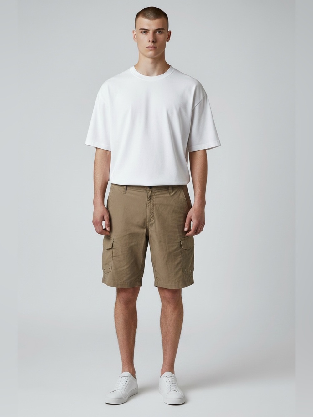 Men's Magellan Brown Cargo Shorts Size 36